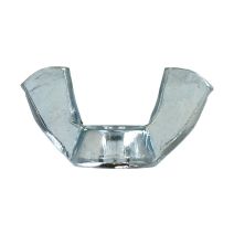 8 écrous à oreilles acier zingué ∅6 - INVENTIV