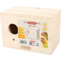 Nichoir en Bois Séparation Spécial Agapornis - ZOLUX