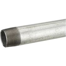 Tube fer galva L.10cm M20x27 FG530-20100L1 - NOYON THIEBAULT
