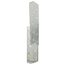 Équerre renvoyée 32x170x2mm Ø5mm 20 trous - ALBERTS