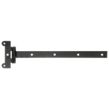 Penture festonnée + l'axe pressé Ø6,8mm 4,5x39,1cm noir - ALBERTS