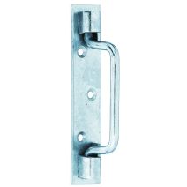 Poignée Saint Etienne + de vis fraisés Ø7mm L.142mm zingué - ALBERTS