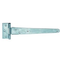 Penture anglaise + trous de vis fraisés Ø6mm 4,6x29,4cm - ALBERTS