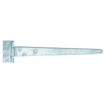 Penture anglaise + trous de vis fraisés Ø6mm 4,6x39,7cm - ALBERTS