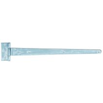 Penture anglaise + trous de vis fraisés Ø6mm 4,6x49,5cm - ALBERTS