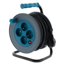 Enrouleur ménager Turquoise 3G1mm² 15m