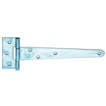 Penture anglaise + trous de vis fraisés Ø6mm 4,6x24,8cm - ALBERTS