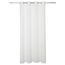 Rideau Lys blanc polycoton 140x240 cm - INVENTIV