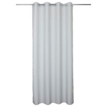Rideau Lys gris clair polycoton 140x240 cm - INVENTIV