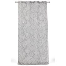 Voilage 140x280cm Palma Gris