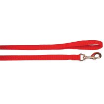 LAISSE ROUGE NYLON 1MX15MM