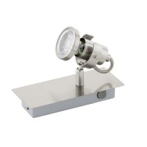 Patère Tukon3 LED/3,3W acier/nickel mat