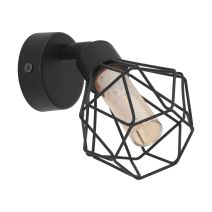 Spot Zapata en acier noir G9-LED 1 x 3W 3000K - EGLO