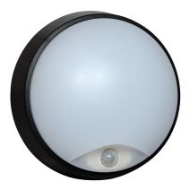 Hublot LED rond 10W blanc avec détecteur - TIBELEC 