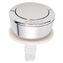 Bouton simple poussoir pour mécanisme de WC - WIRQUIN