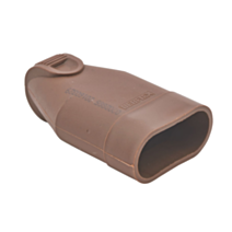 Fiche Femelle à Coiffe 2P 6A Sortie Droite Marron - DEBFLEX