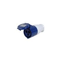 Fiche Femelle Caravane CEE 2P+T 16A Bleu - DEBFLEX