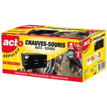 Répulsif ultrasons chauves-souris, rats et souris - RETRO