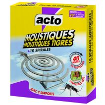 SPIRALES MOUSTIQUES - MOUSTIQUES TIGRES