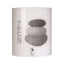 Applique Zen Verre Blanc h.24cm - SEYNAVE 
