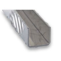 U Damier Aluminium 22x22mm 1m Brut