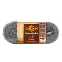 Laine Acier n°2- 150Gr LIBERON