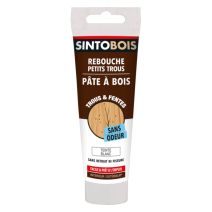 Pâte à bois à l'eau 80 gr coloris blanc -SINTO