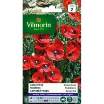 Graines Coquelicot Simple Rouge - VILMORIN