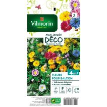Graines Mélange Fleurs Annuelles Balcons 4m² - VILMORIN