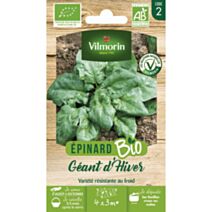 Graines Epinard Géant d'Hiver Bio - VILMORIN