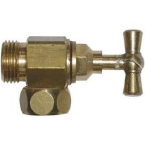 Robinet chasse équerre brut12x17 - 3129901 - BOUTTE