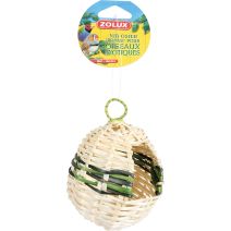 Nid en Osier Oiseaux Exotiques Pomme - ZOLUX