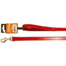 LAISSE PIQUE SIMPLE ROUGE CROUTE 12MM/1M