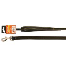 LAISSE PIQUE SIMPLE NOIR CROUTE 12MM/1M