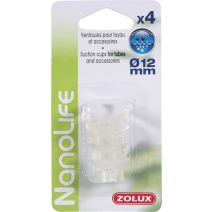 4 Ventouses Tuyau Aquarium 12mm - ZOLUX