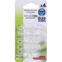 4 Ventouses Tuyau Aquarium 22mm - ZOLUX