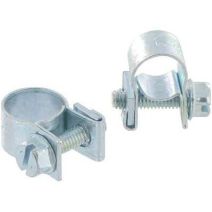 2 Colliers de Serrage Mini Clamp Acier 7-9mm + 9-11mm