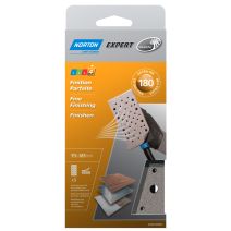 Garnitures pour la finition muti-air 93x185mm Grain 180 - NORTON