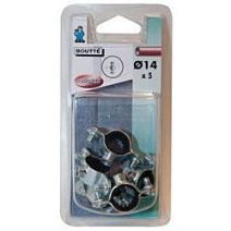 5 colliers isophonique simple Ø14 - 1334772 - BOUTTE