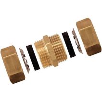 Raccord instantané laiton égal Ø14 15x21 - 1118242 - BOUTTE