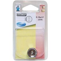 Bouchon laiton femelle 12x17 chrome 6157000 - BOUTTE