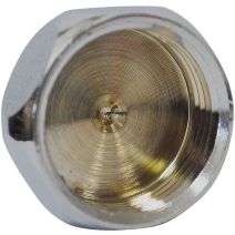 Bouchon laiton femelle 15x21 chrome 6112283 - BOUTTE