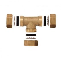 Té instantané laiton Ø14 15x21 - 1118396 - BOUTTE