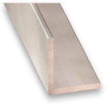 Cornière Aluminium Anodisé 15x15mm 2m Inox - CQFD
