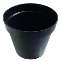Pot Toscane rond ⌀ 30 cm gris anthracite - EDA