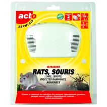 Répulsif ultrasons rats et souris, loirs, lérots - RETRO