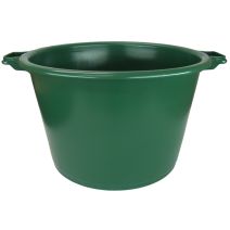 Cuveau plastique vert avec poignée 80L