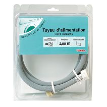 Tuyau alimentation machine à laver FF sortie coudée - 2m