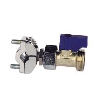 Robinet autoperceur 1/4 tour droit