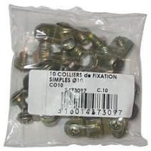 10 colliers de fixation simple Ø10 3473097 - BOUTTE